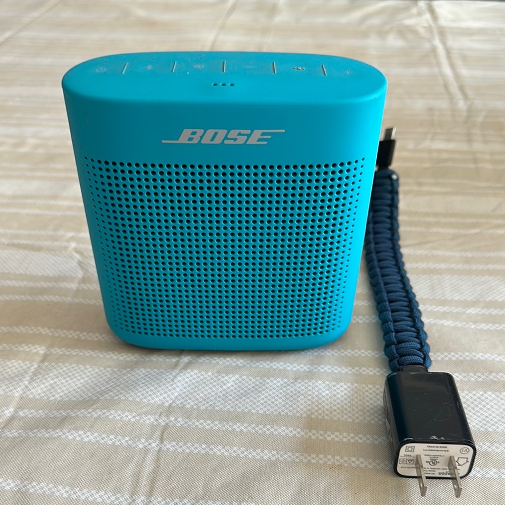 Bose Blue Portable Bluetooth Speaker